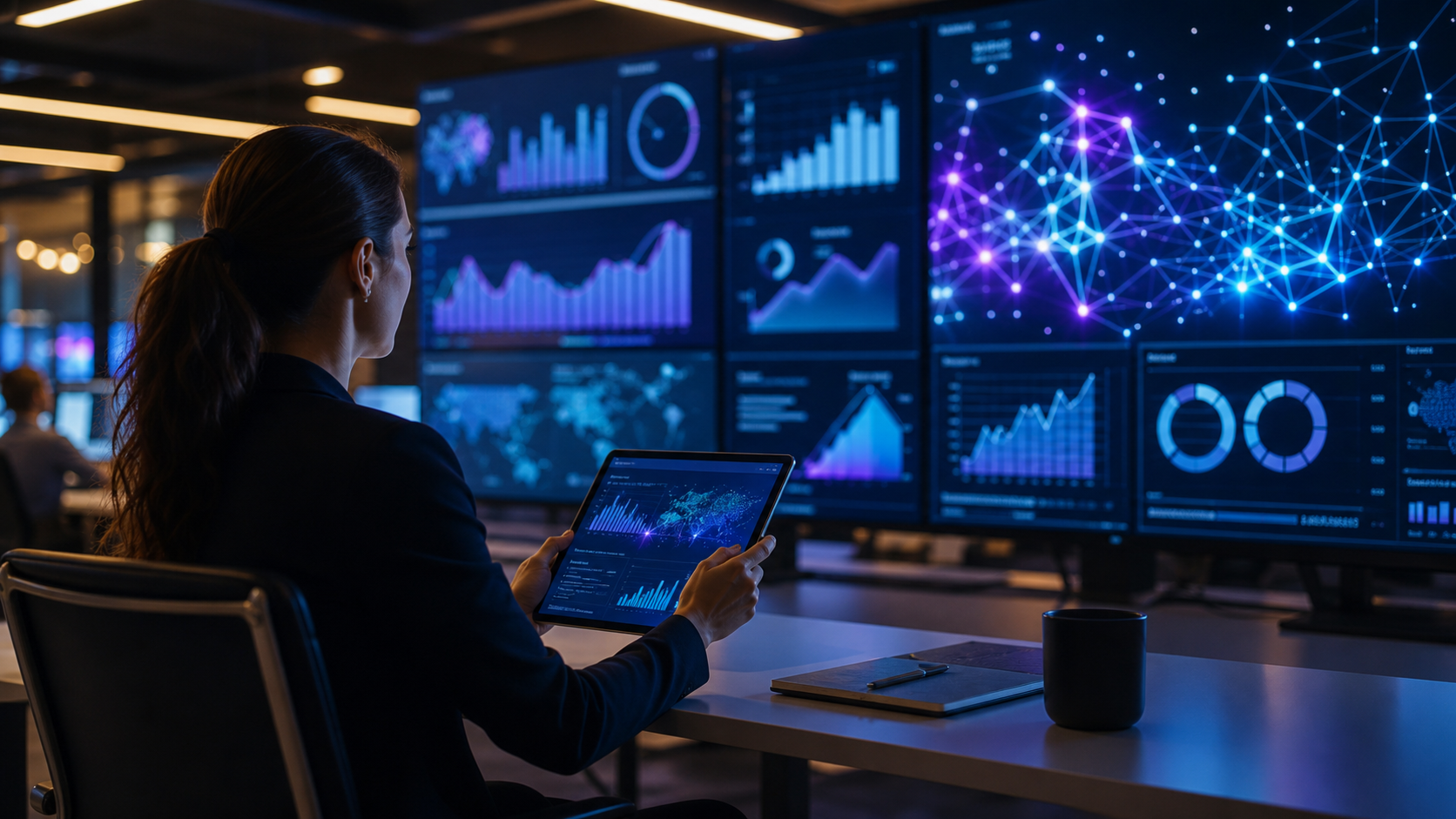 Analyste surveillant des indicateurs et des agents IA en temps réel