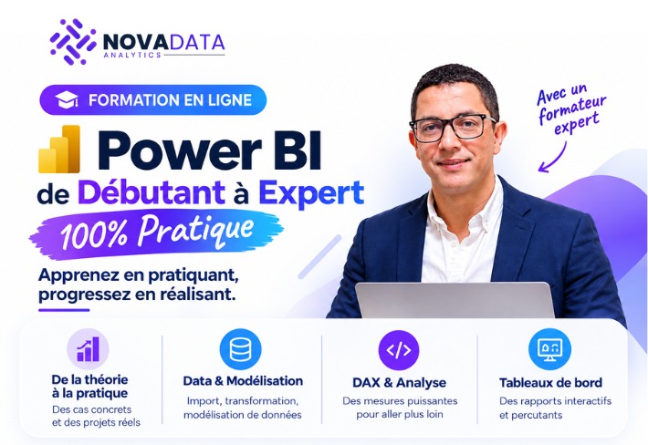 Formation Power BI de débutant à expert