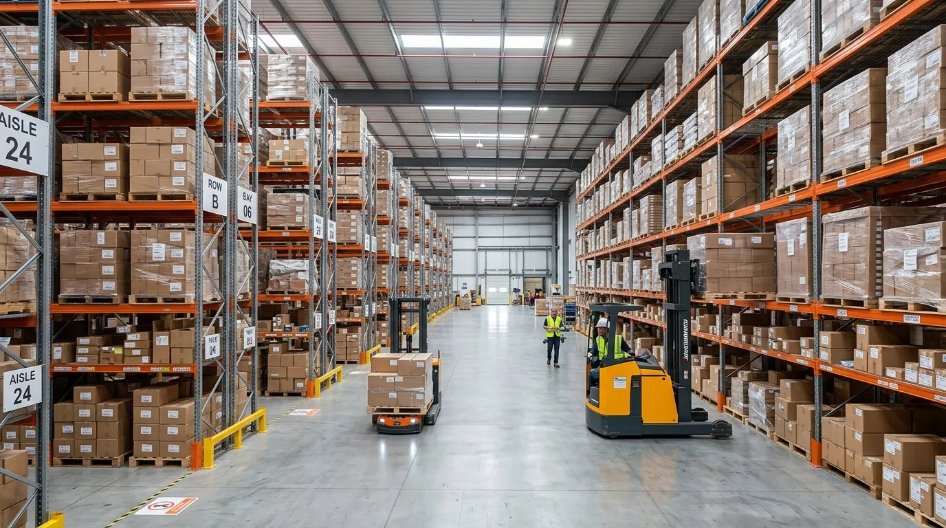 Stock et logistique matières premières